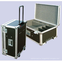 Caja de herramientas de aluminio personalizada con inserto de espuma (XY14199)